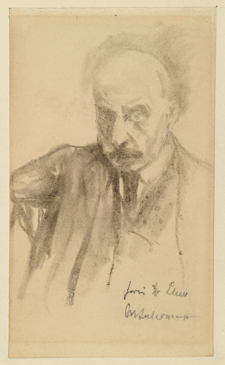 Selvportræt af Max Liebermann