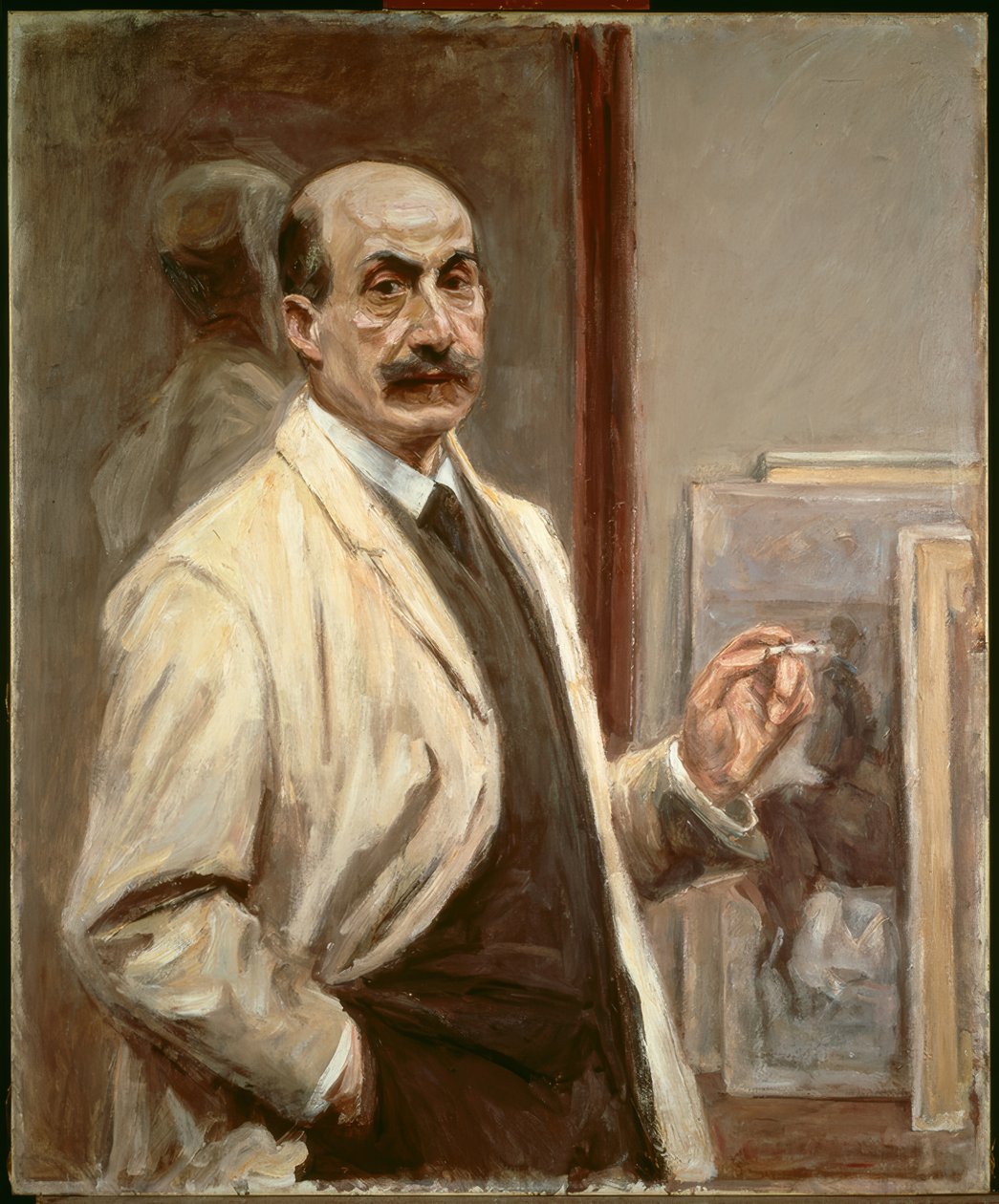 Selvportræt af Max Liebermann