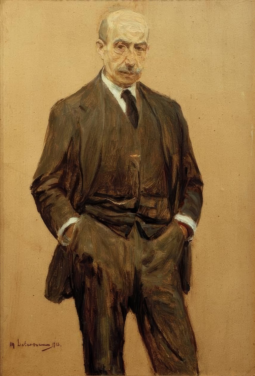 Selvportræt af Max Liebermann