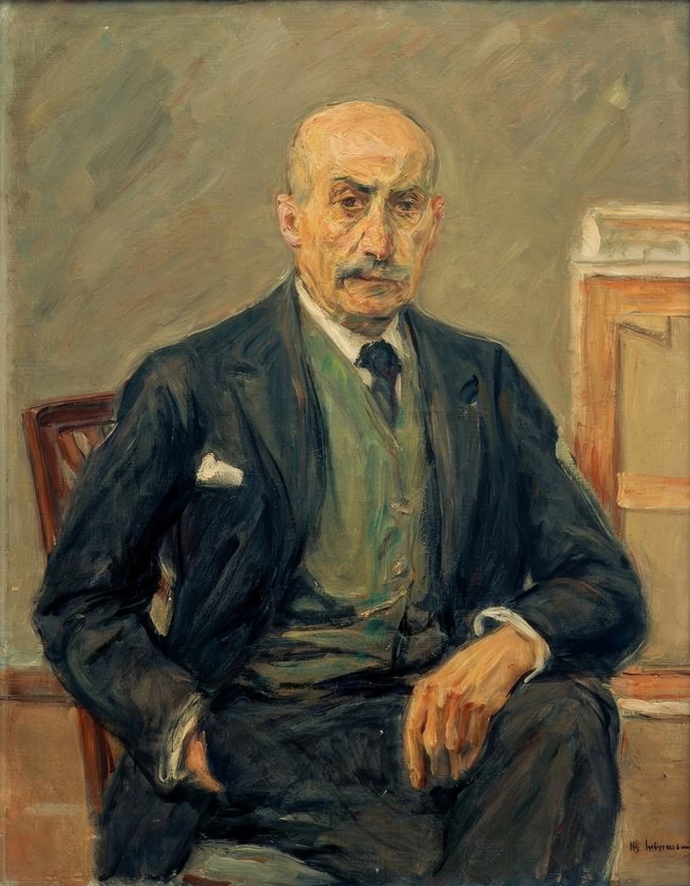 Selvportræt af Max Liebermann