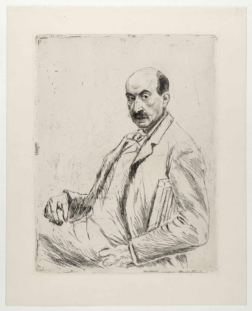 Selvportræt af Max Liebermann