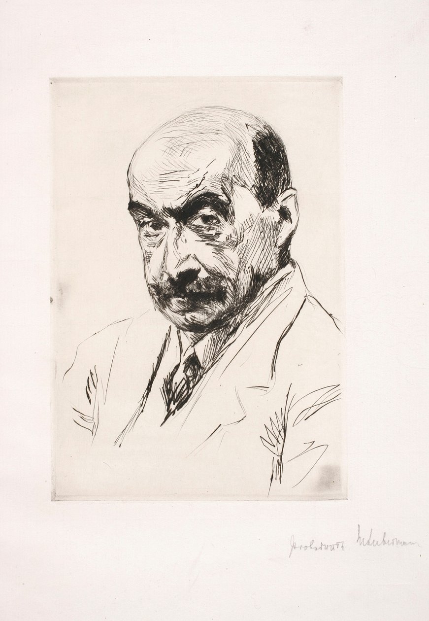 Selvportræt af Max Liebermann