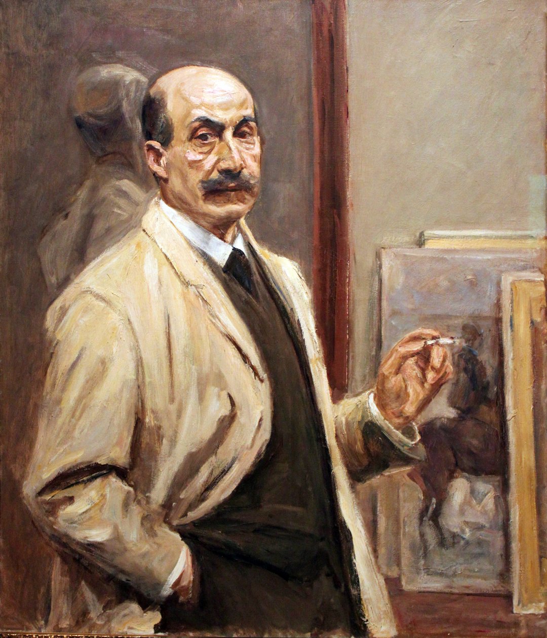 Selvportræt af Max Liebermann