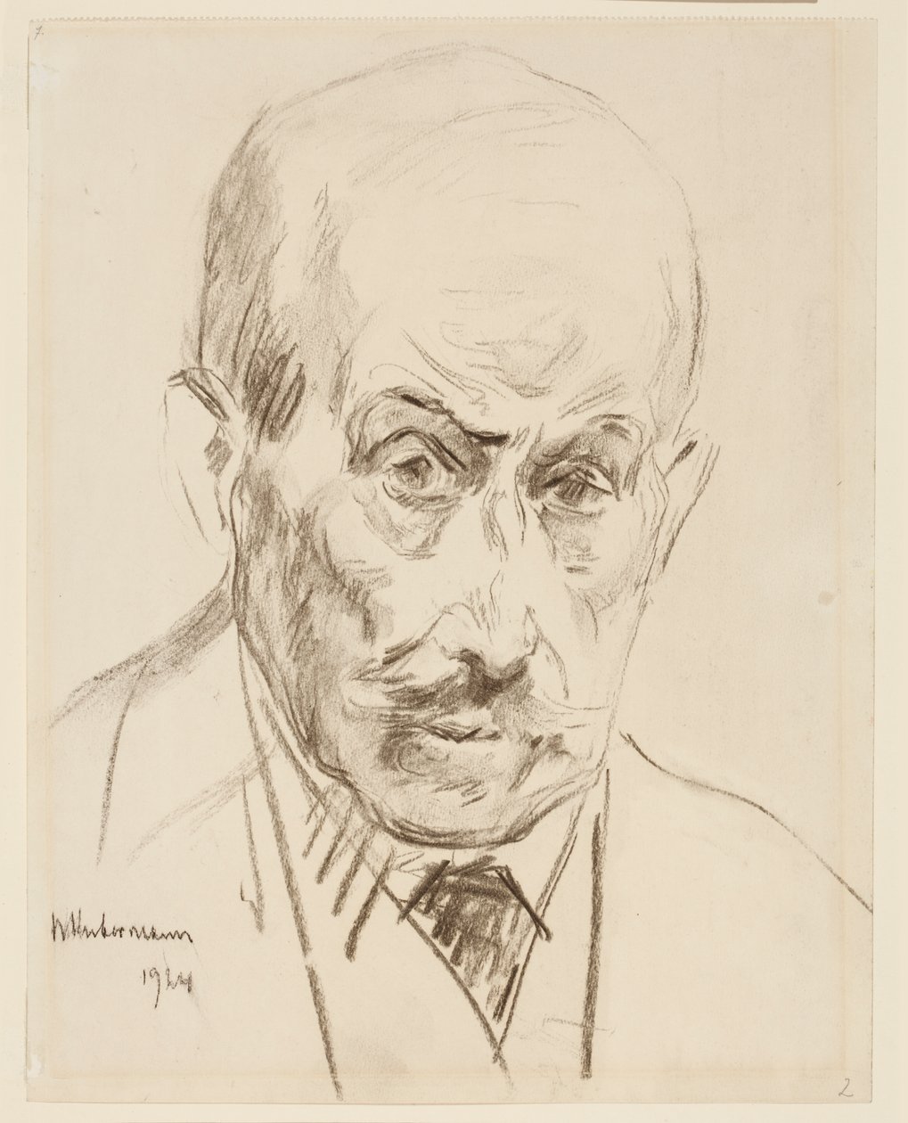 Selvportræt af Max Liebermann