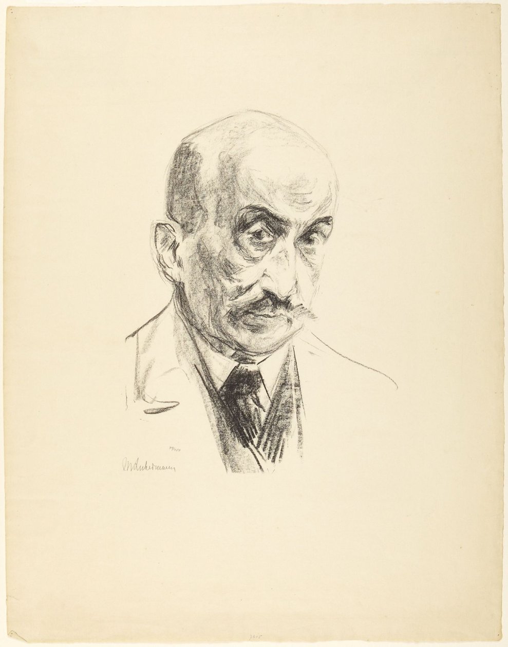 Selvportræt af Max Liebermann