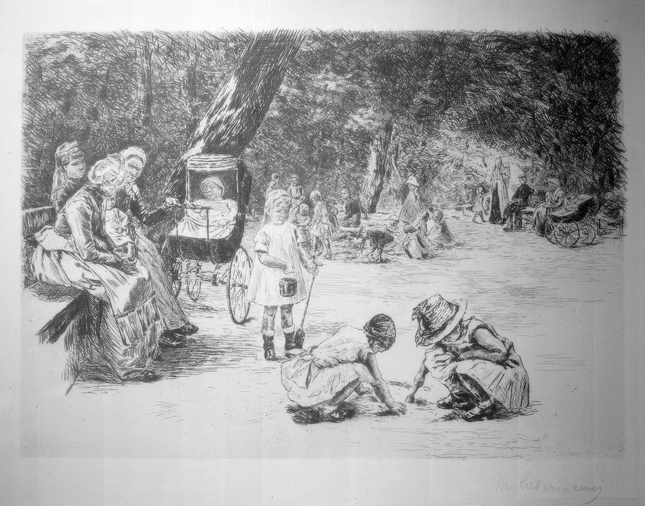 Legende børn af Max Liebermann