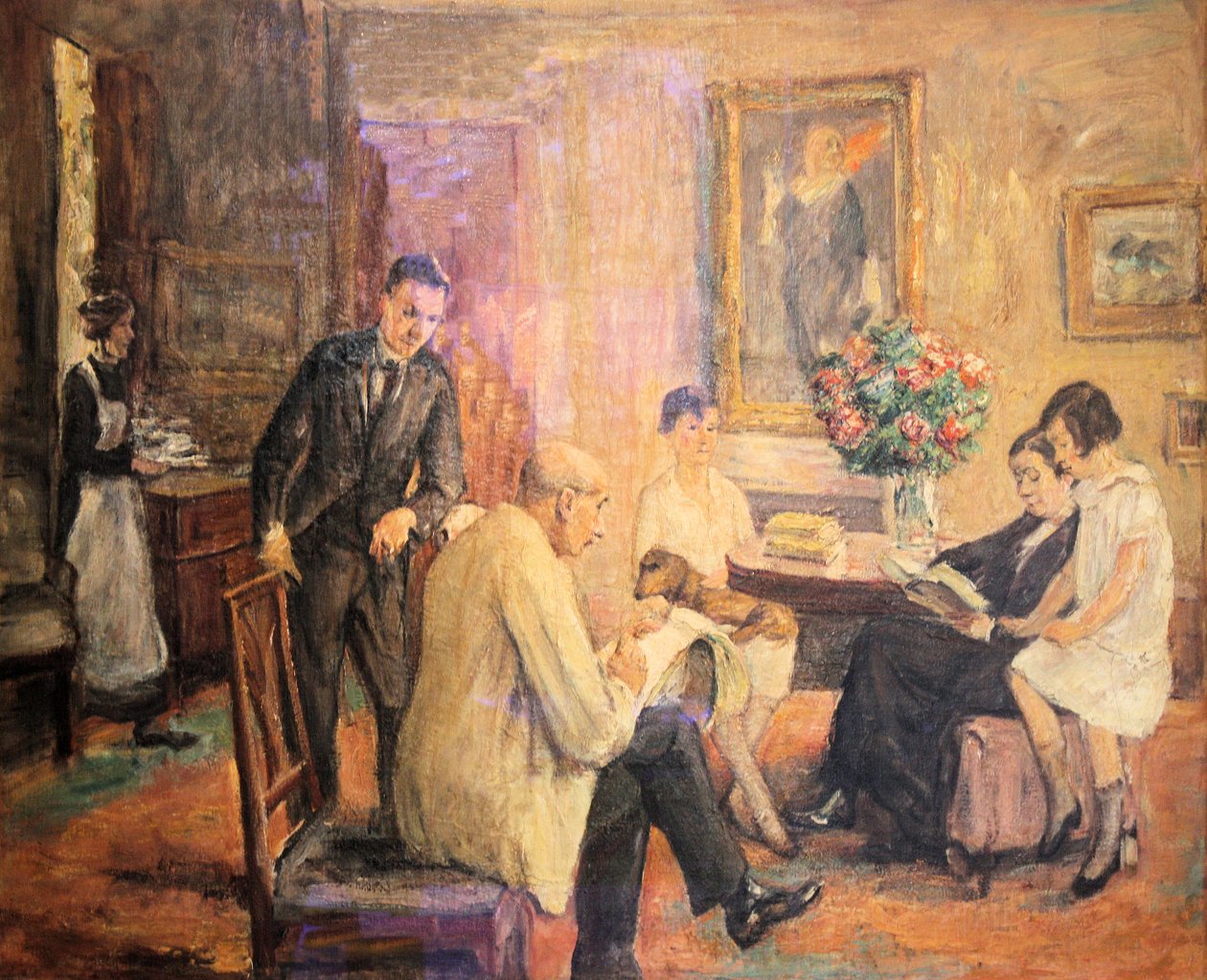 Familien Liebermann af Max Liebermann
