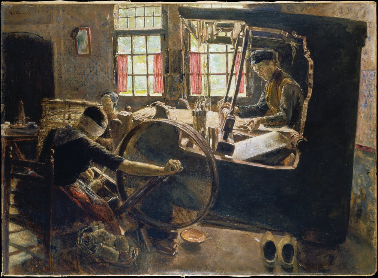 Væveren af Max Liebermann