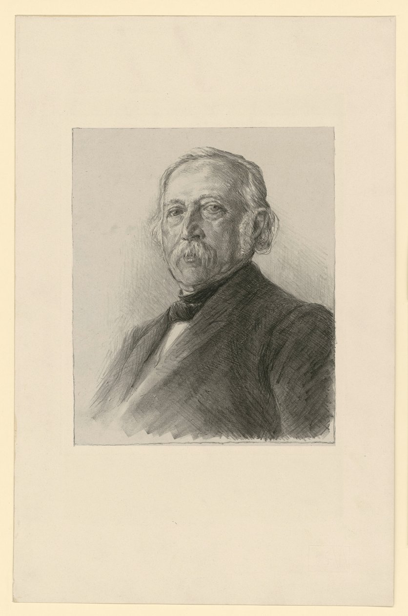 Theodor Fontane af Max Liebermann
