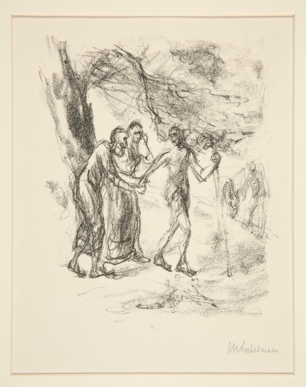 Tobias I/III af Max Liebermann