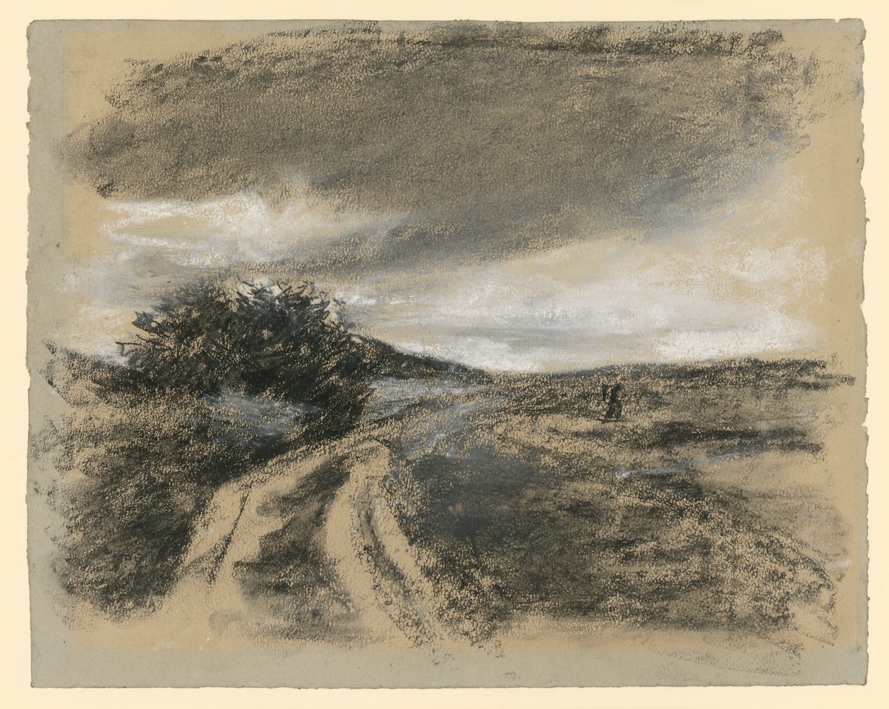 Vej i klitterne af Max Liebermann