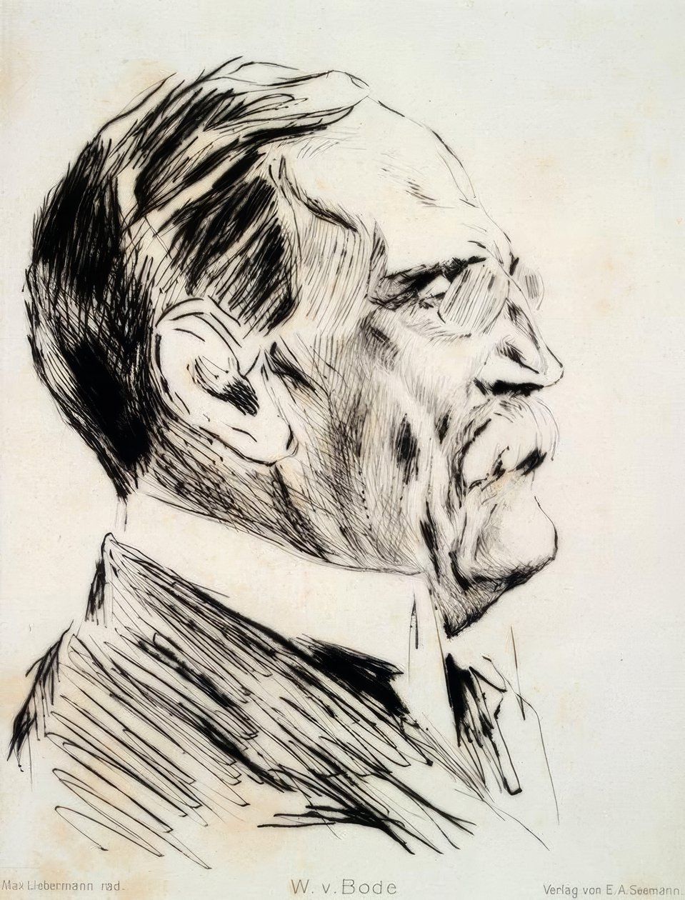 Wilhelm von Bode / Liebermann af Max Liebermann