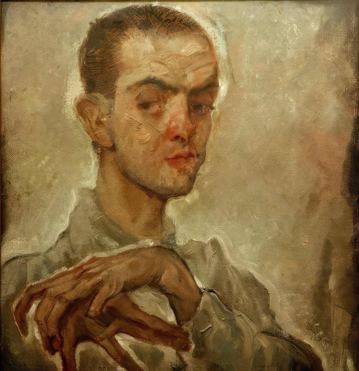 Egon Schiele af Max Oppenheimer