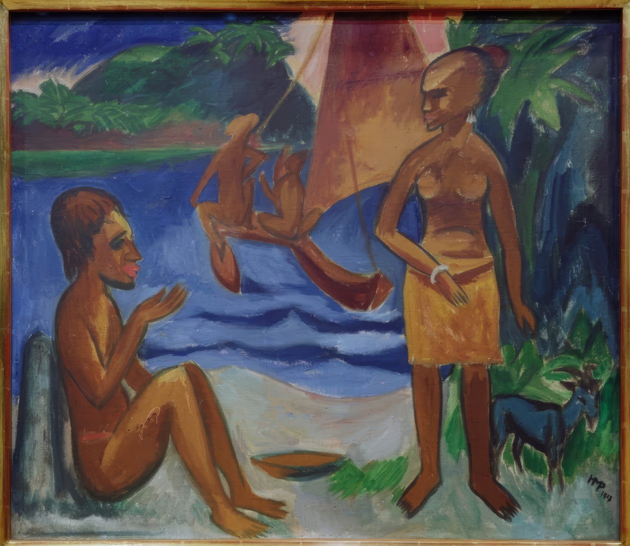 Afgang Palau af Max Pechstein