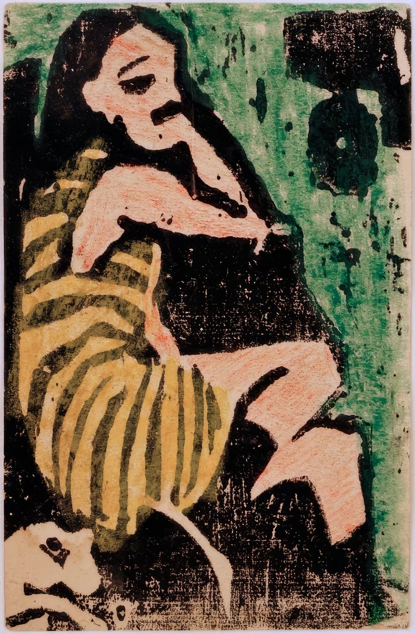 Kunstner (Marcella) af Max Pechstein