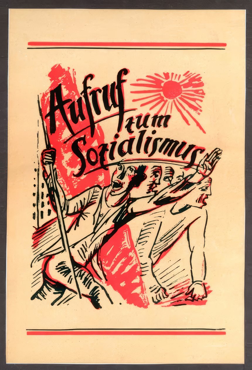 Opfordring til socialisme af Max Pechstein