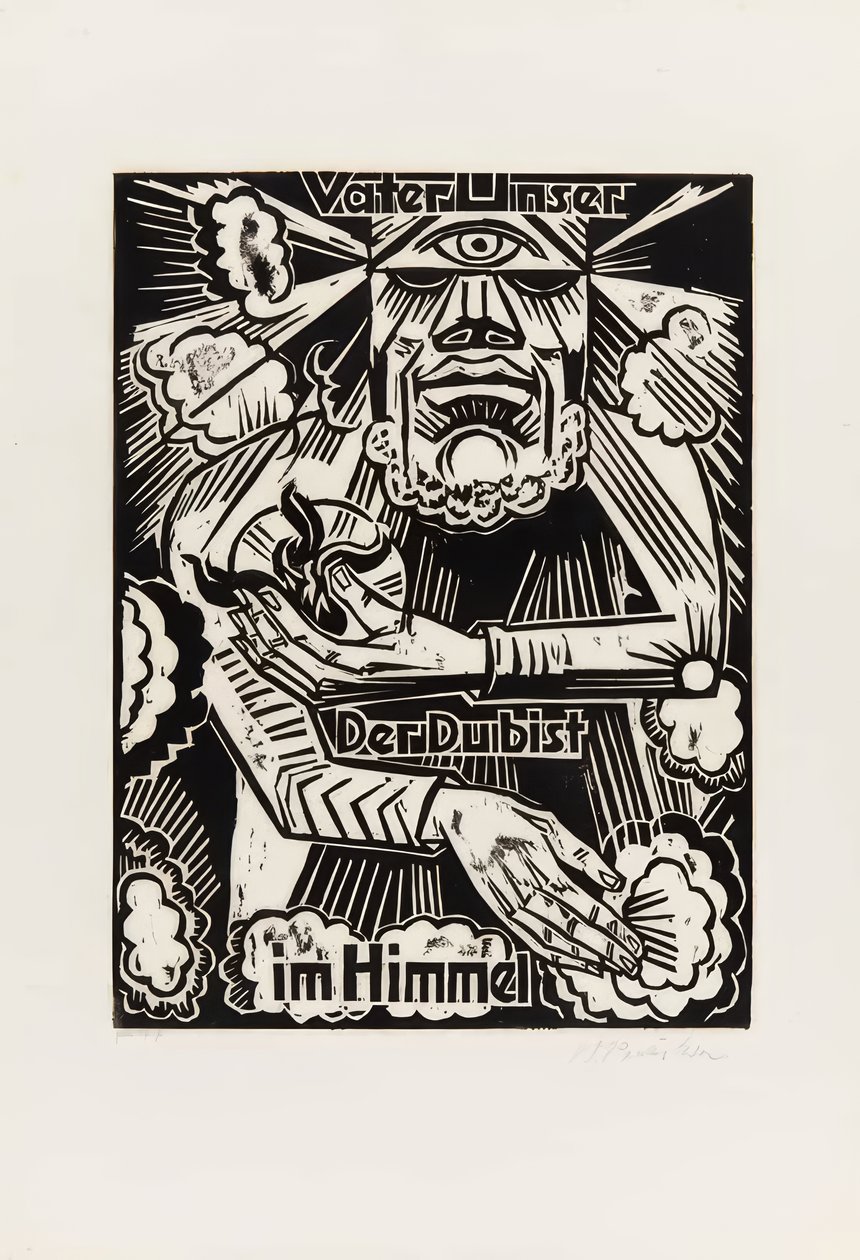 "Fadervor" af Max Pechstein