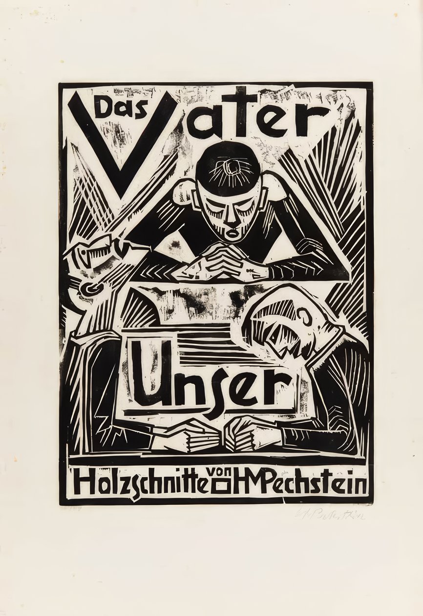 "Fadervor" af Max Pechstein