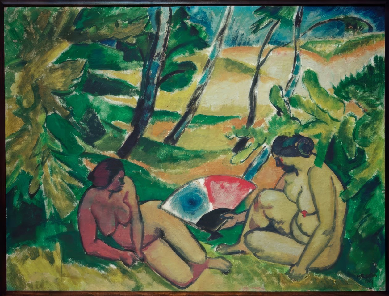 De badende af Max Pechstein