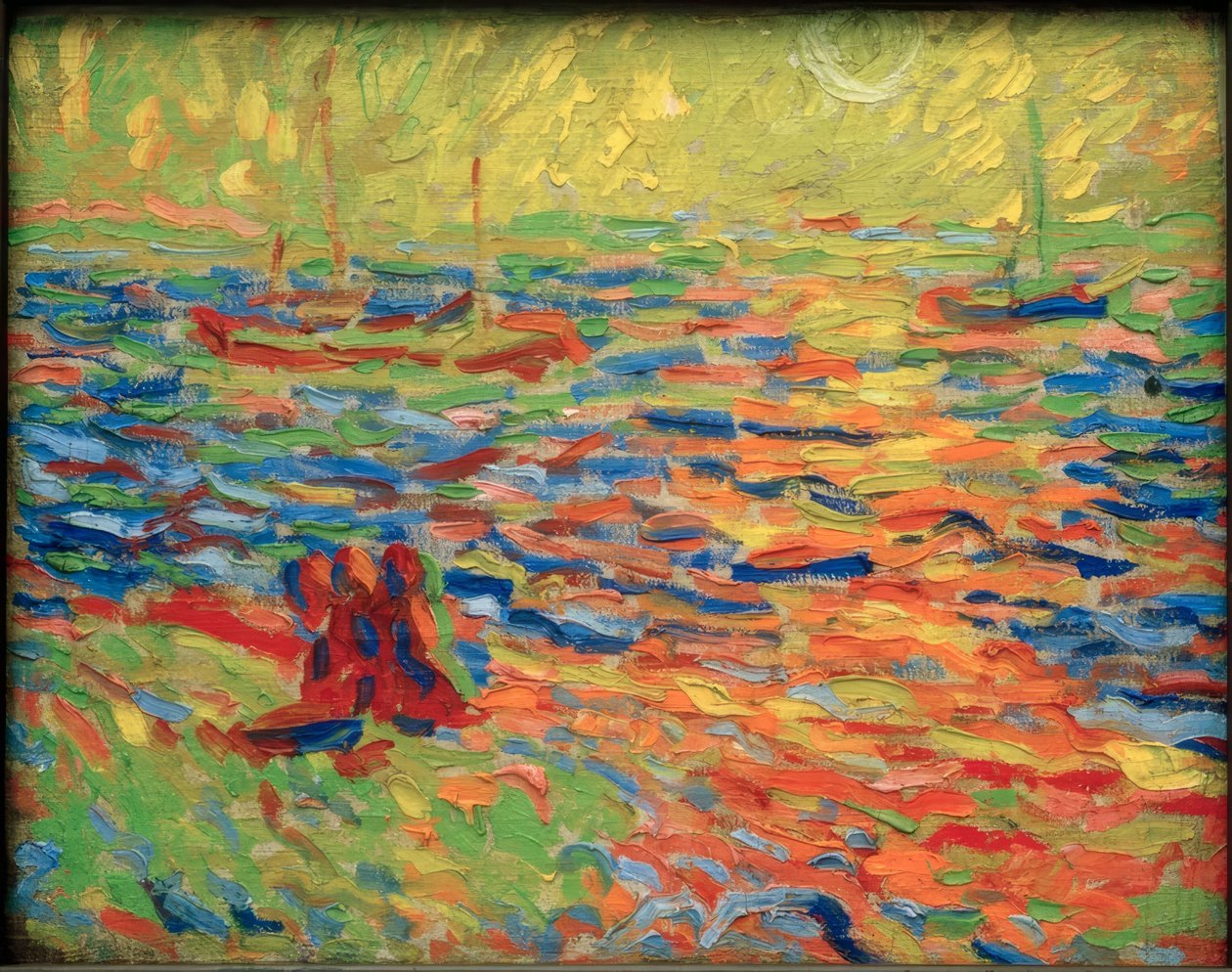 flodlandskab af Max Pechstein