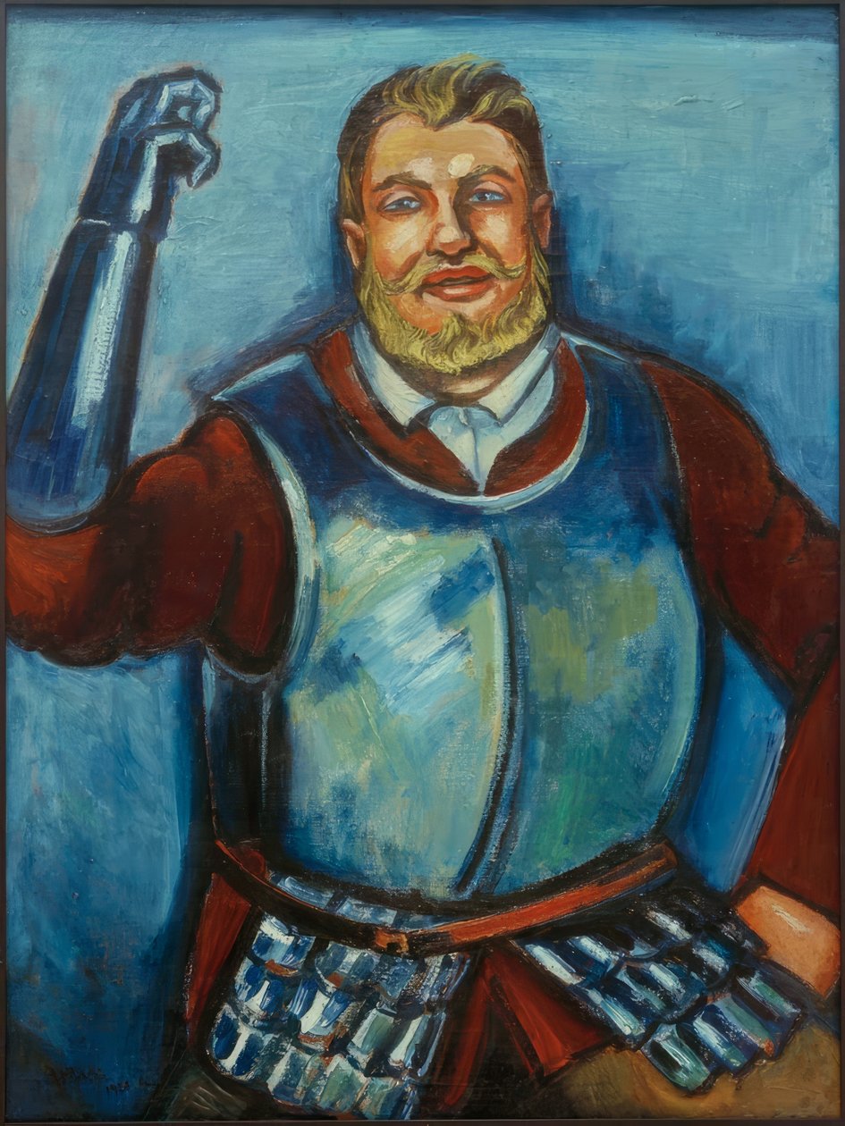 Heinrich George som Götz von Berlichingen af Max Pechstein