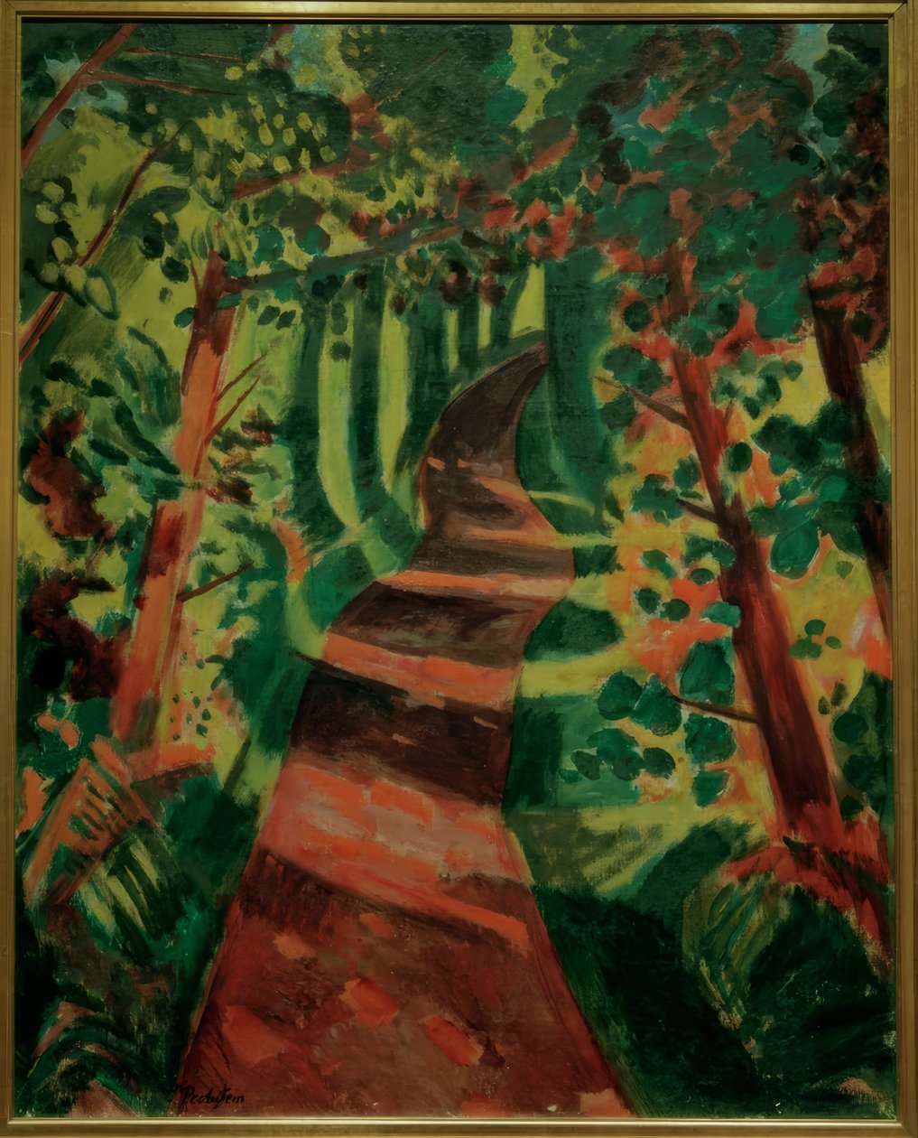 Herbstschatten af Max Pechstein