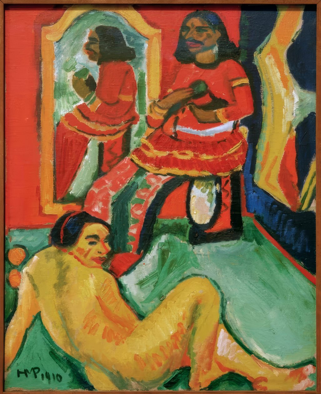 Indere og kvinder af Max Pechstein