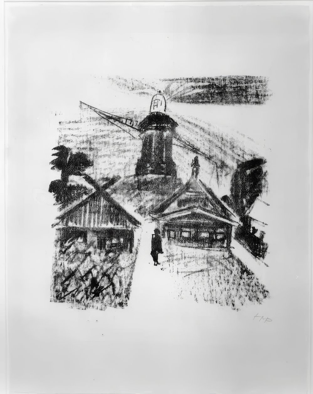 fyrtårn af Max Pechstein