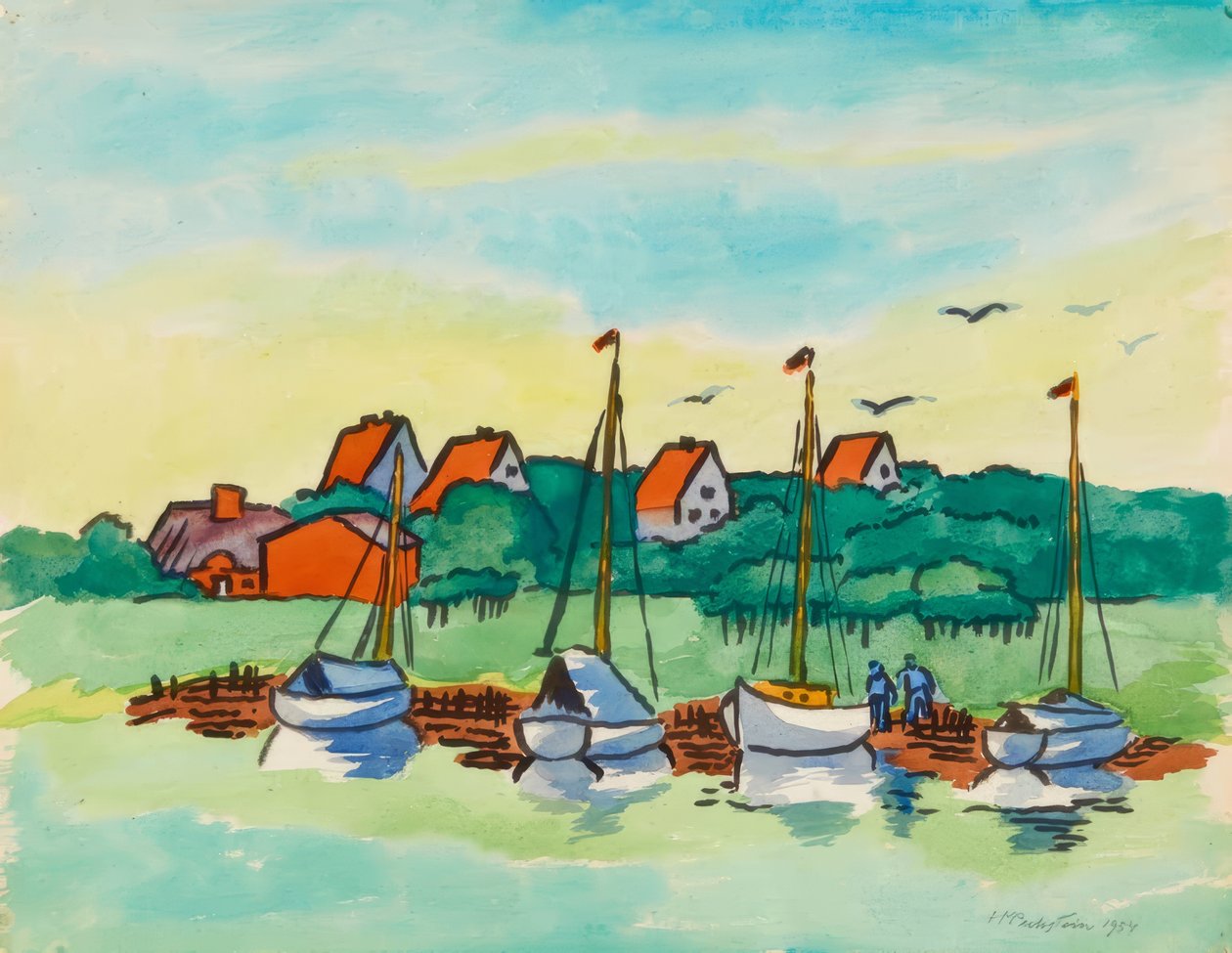 Om morgenen af Max Pechstein