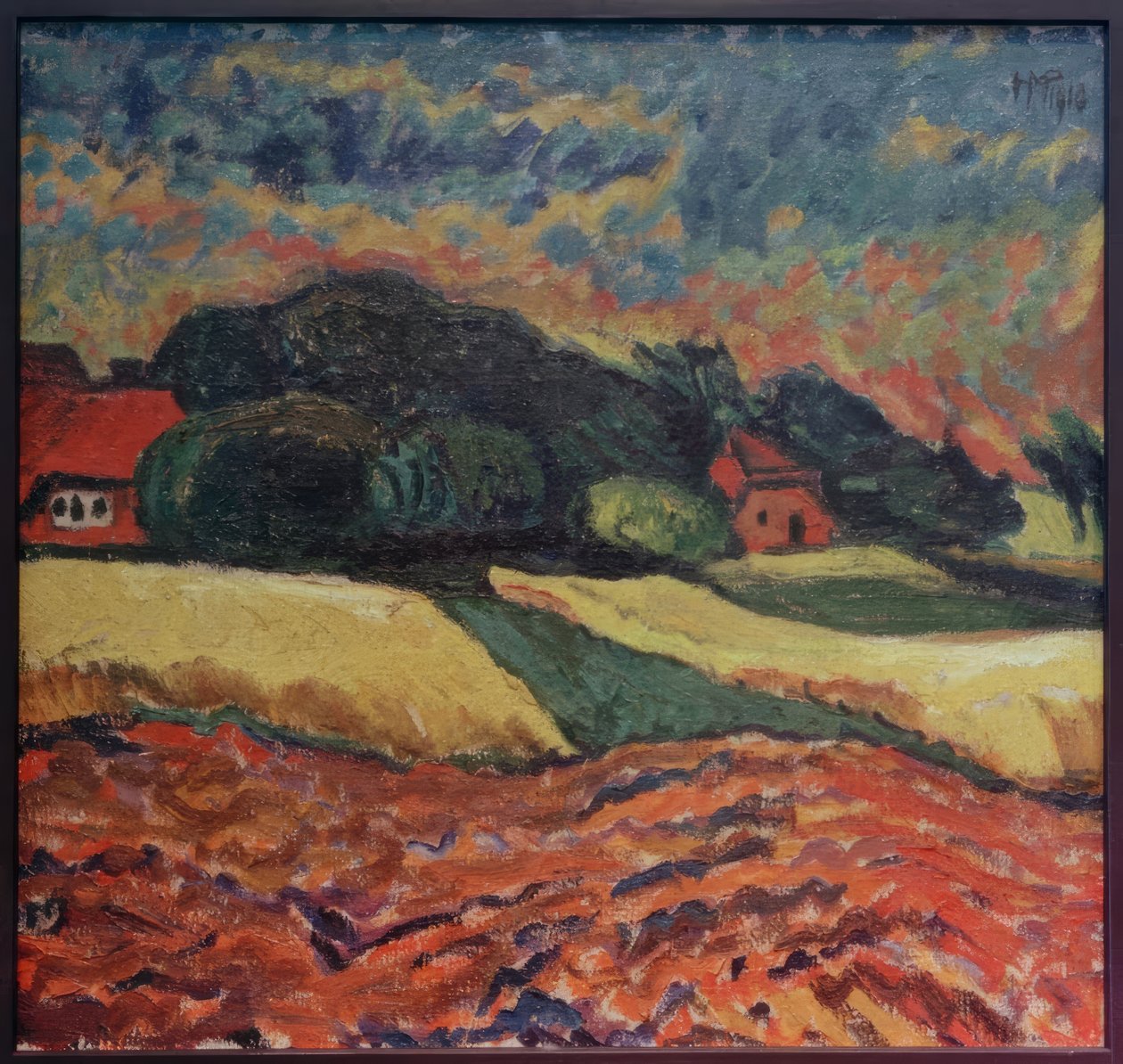 Før tordenvejret af Max Pechstein