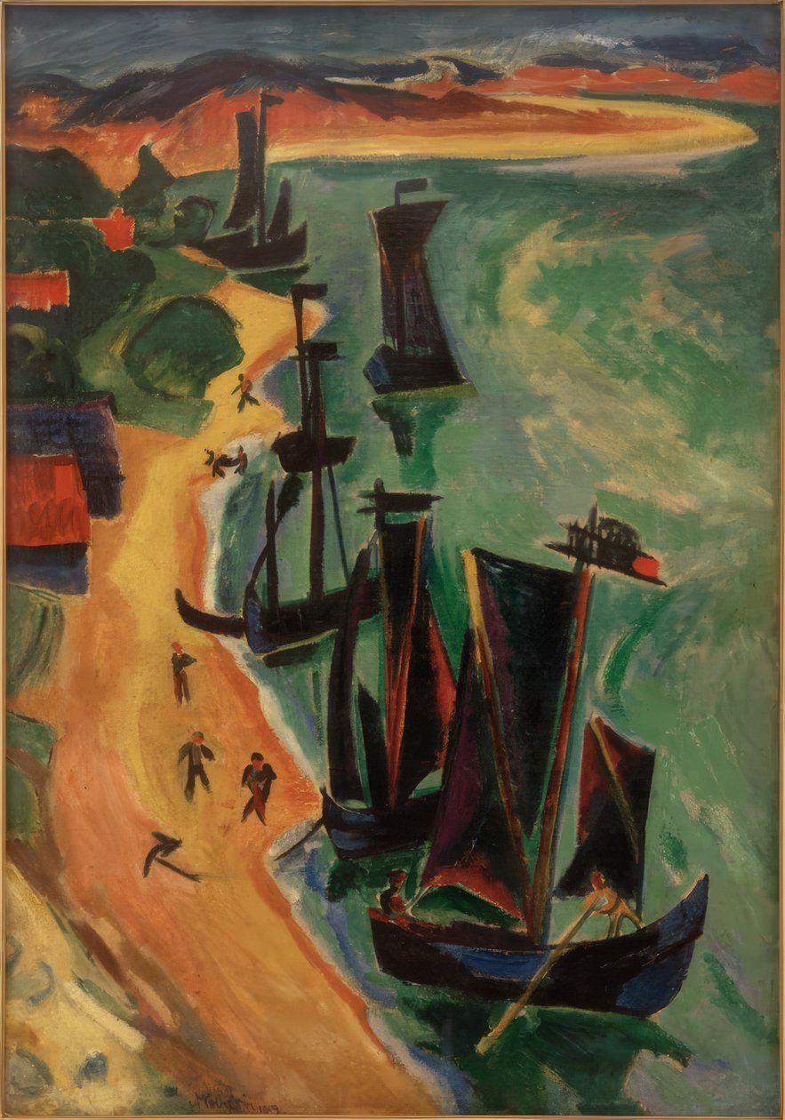 Tilbagevendte både af Max Pechstein