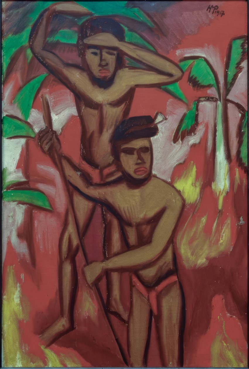 To indfødte (Palau) af Max Pechstein