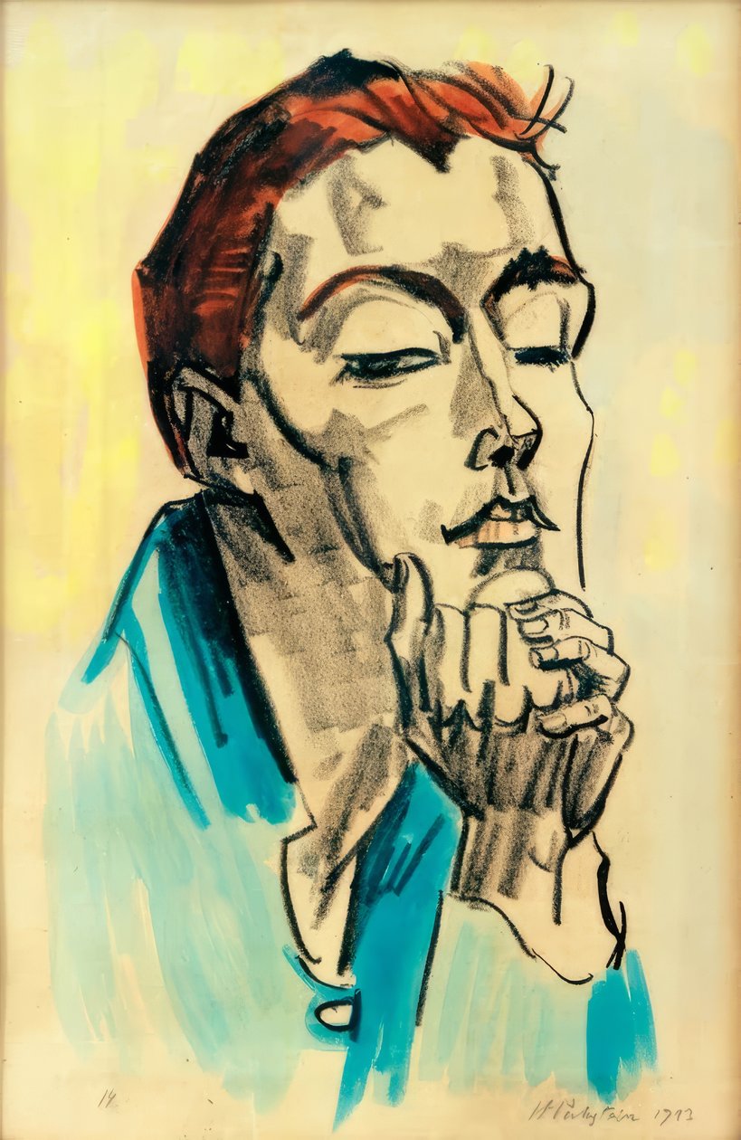 Overlegen af Max Pechstein