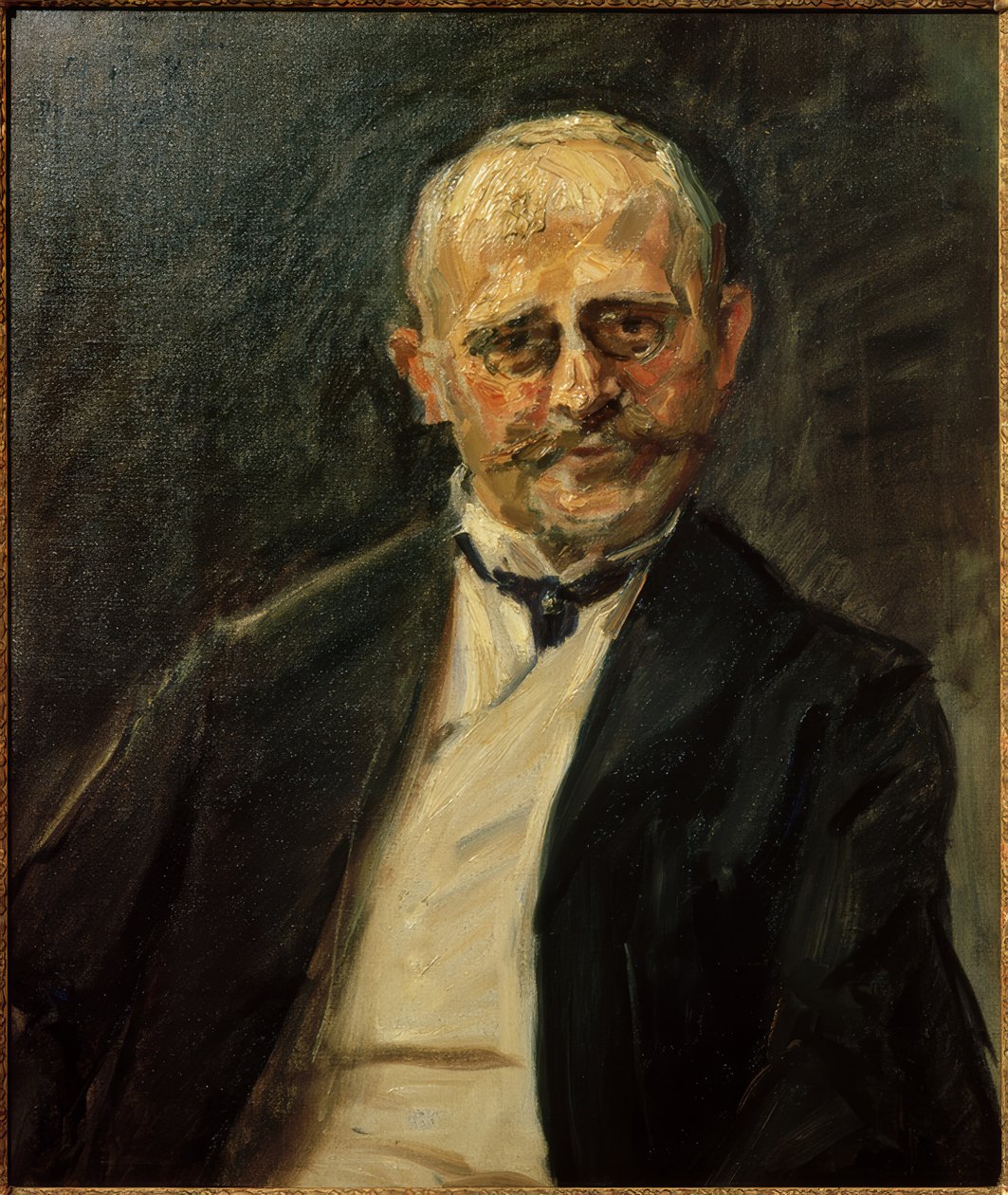 Portræt af Hans Rosenhagen af Max Slevogt