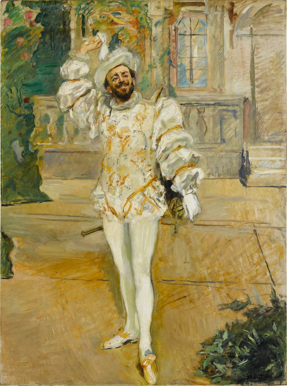Champagnesangen af Max Slevogt