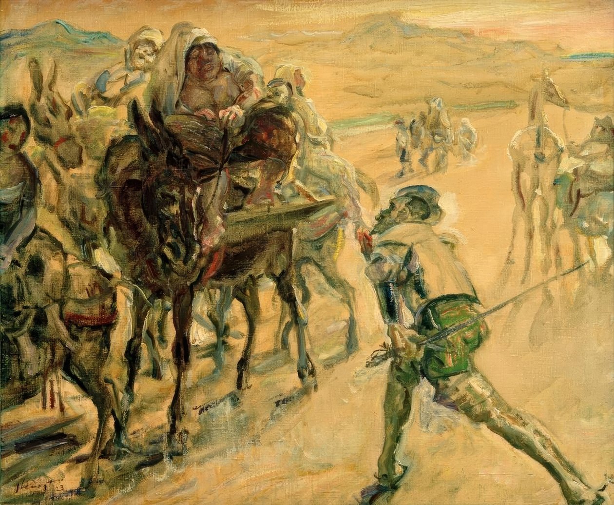 Don Quixote og Dulcinea af Max Slevogt