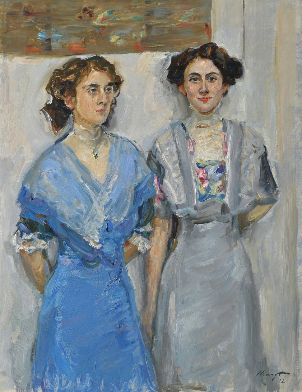 Eva og Dora Steinbart (To søstre) af Max Slevogt
