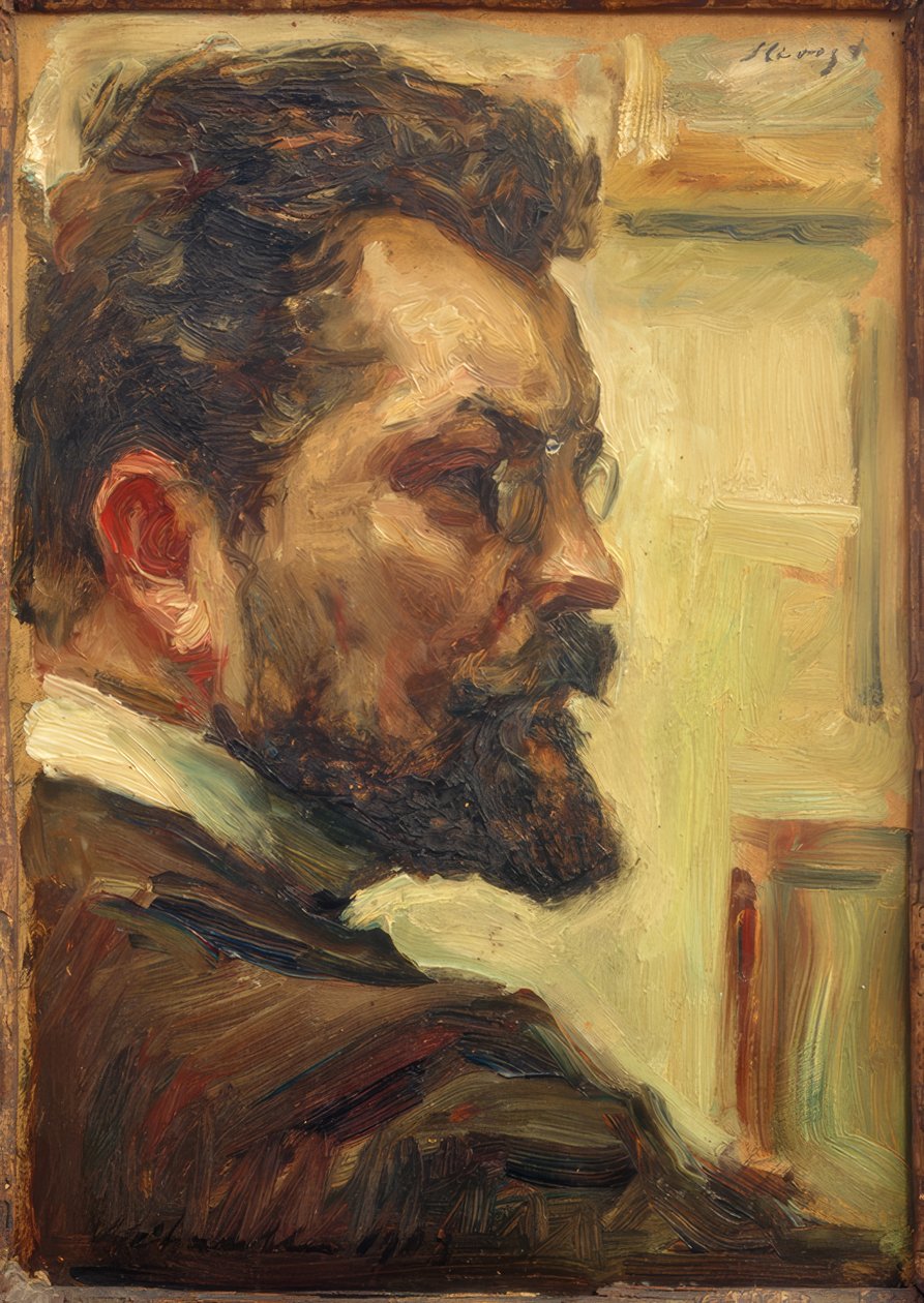 Max Slevogt / Selvportræt 1903 af Max Slevogt