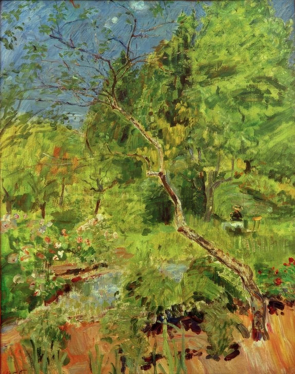 Park i Pfalz af Max Slevogt