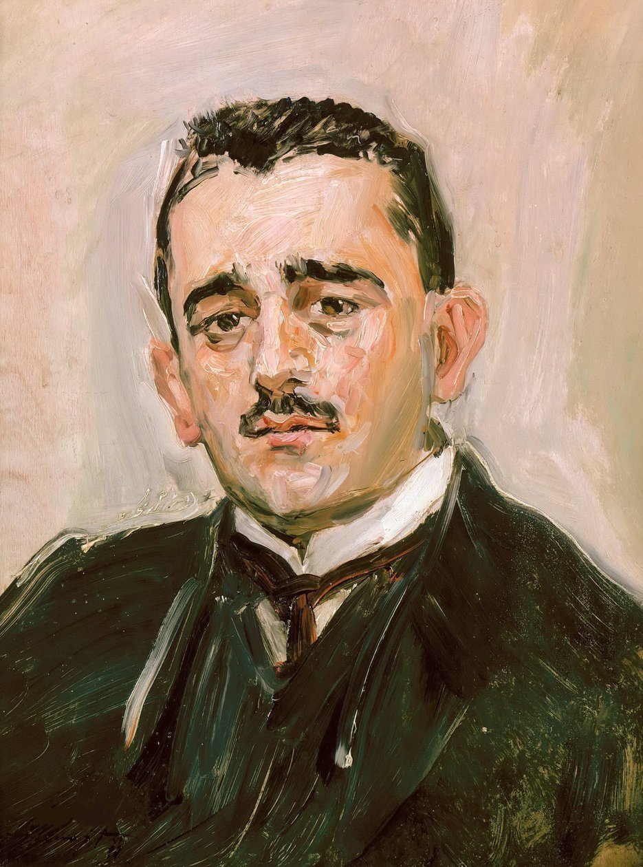 Portræt af Bruno Cassirer 1872-1941, 1911. af Max Slevogt