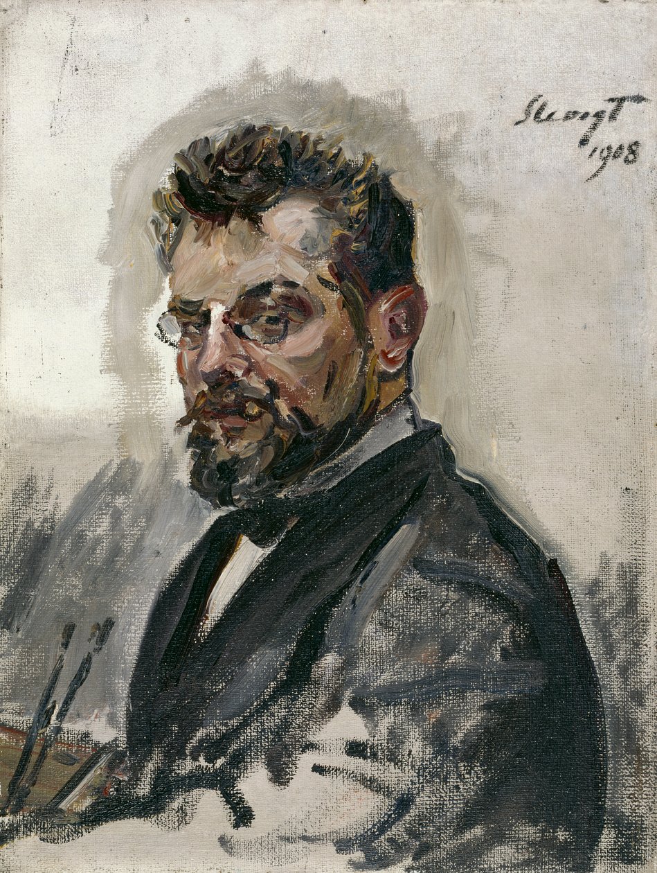 Selvportræt af Max Slevogt