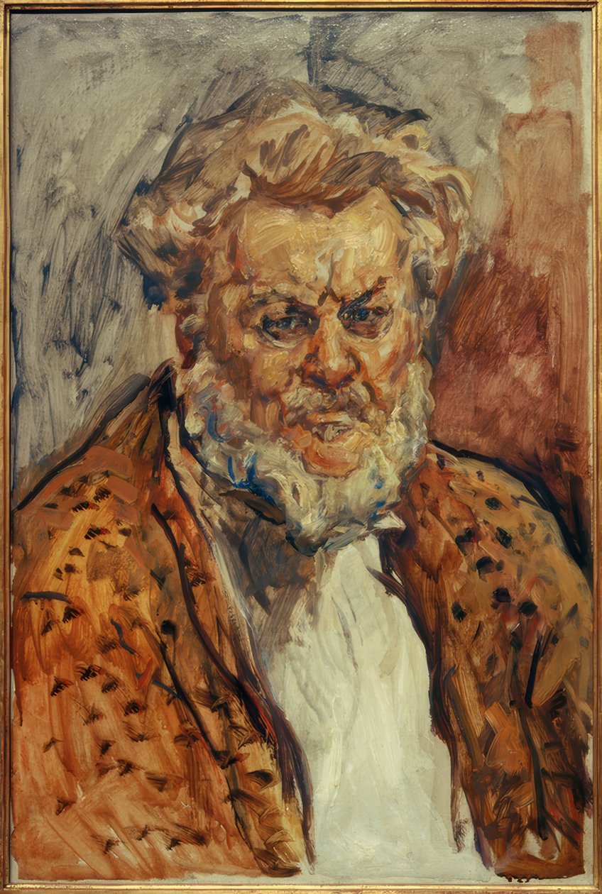 Selvportræt af Max Slevogt