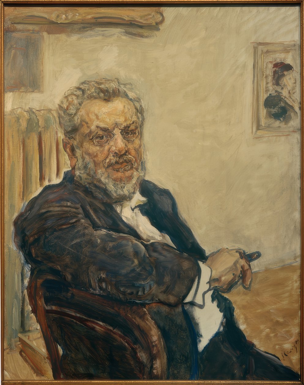 Selvportræt af Max Slevogt