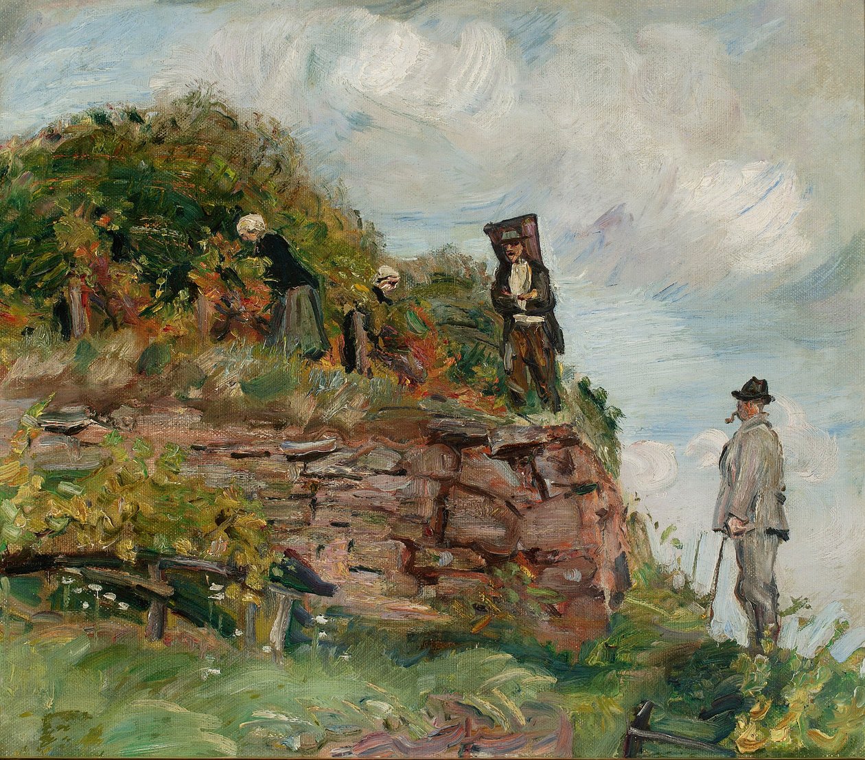 Vinhøst af Max Slevogt