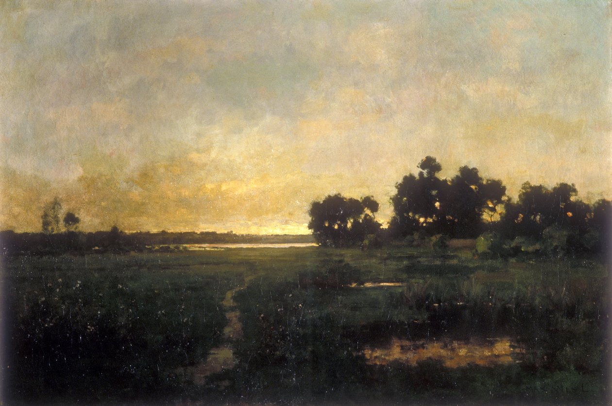 Potomac Flats (olie på lærred) af Max Weyl