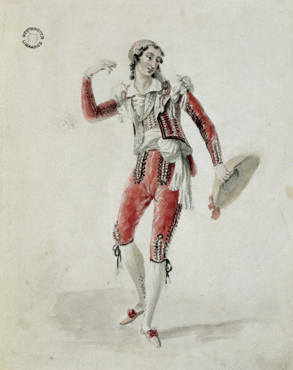 De Begnis, fra Kongens Teater, som Figaro i 