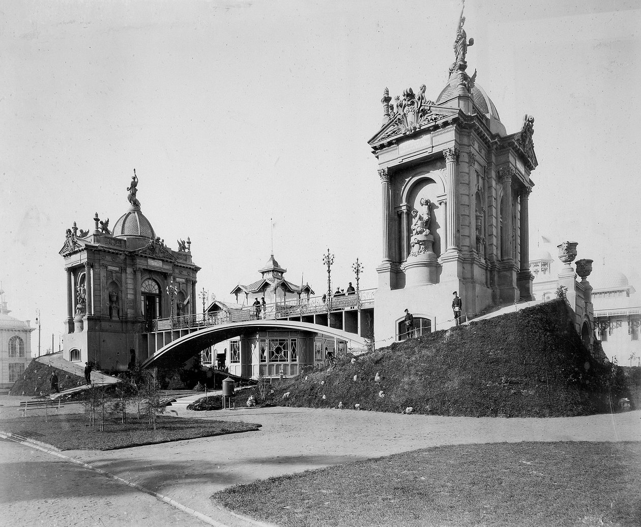 Betonbro, All-Russia-udstillingen, Nizhny Novgorod, Rusland, 1896. af Maxim Dmitriev