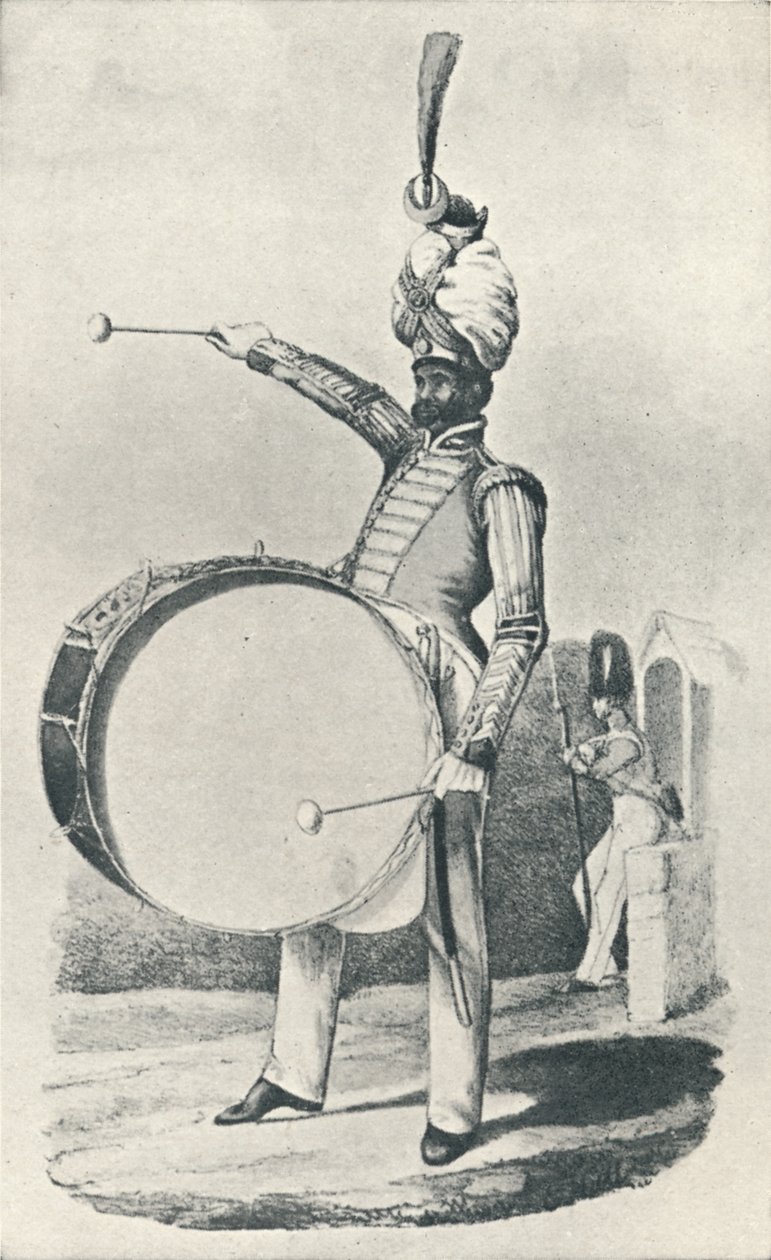 Grenadervagter, trommeslager 1829, 1829 1909 af Maxim Gauci