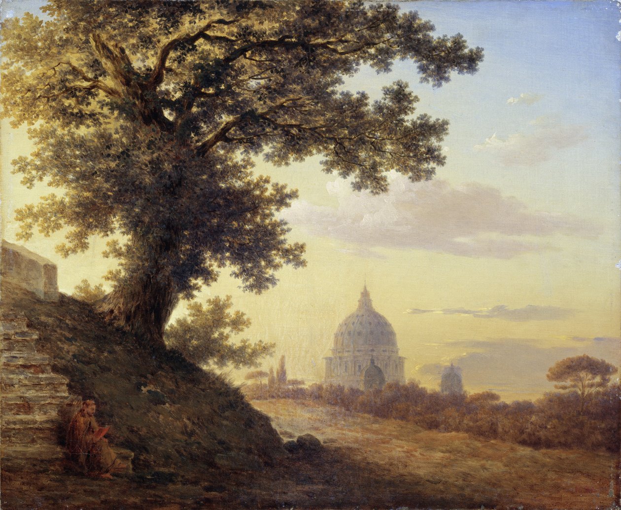 Torquato Tassos Oak i Rom, 1848 af Maxim Nikiphorovich Vorobyev