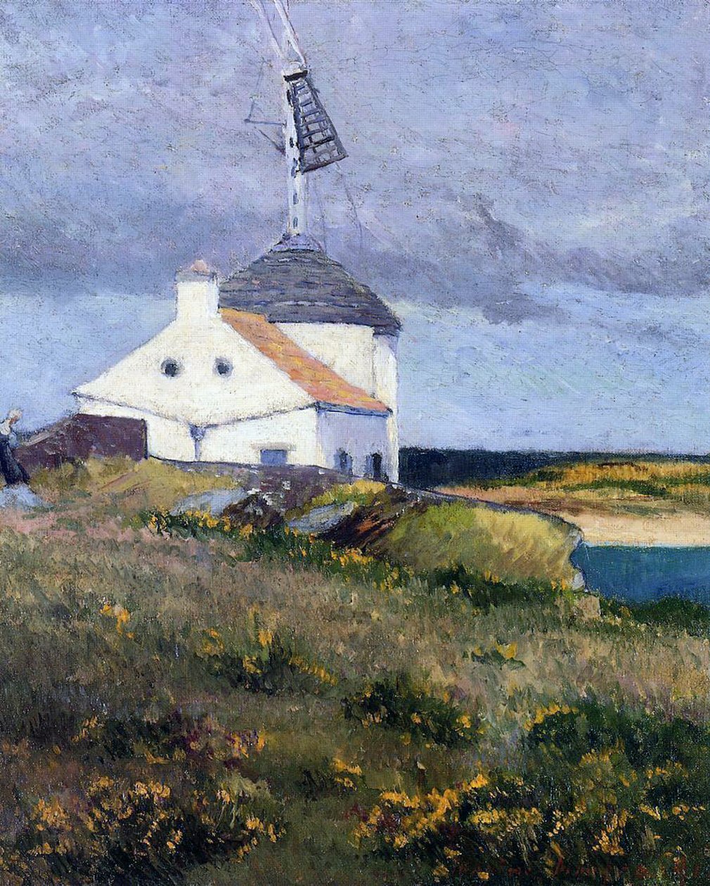 Signaltårnet, Bretagne, 1911 af Maxime Emile Louis Maufra